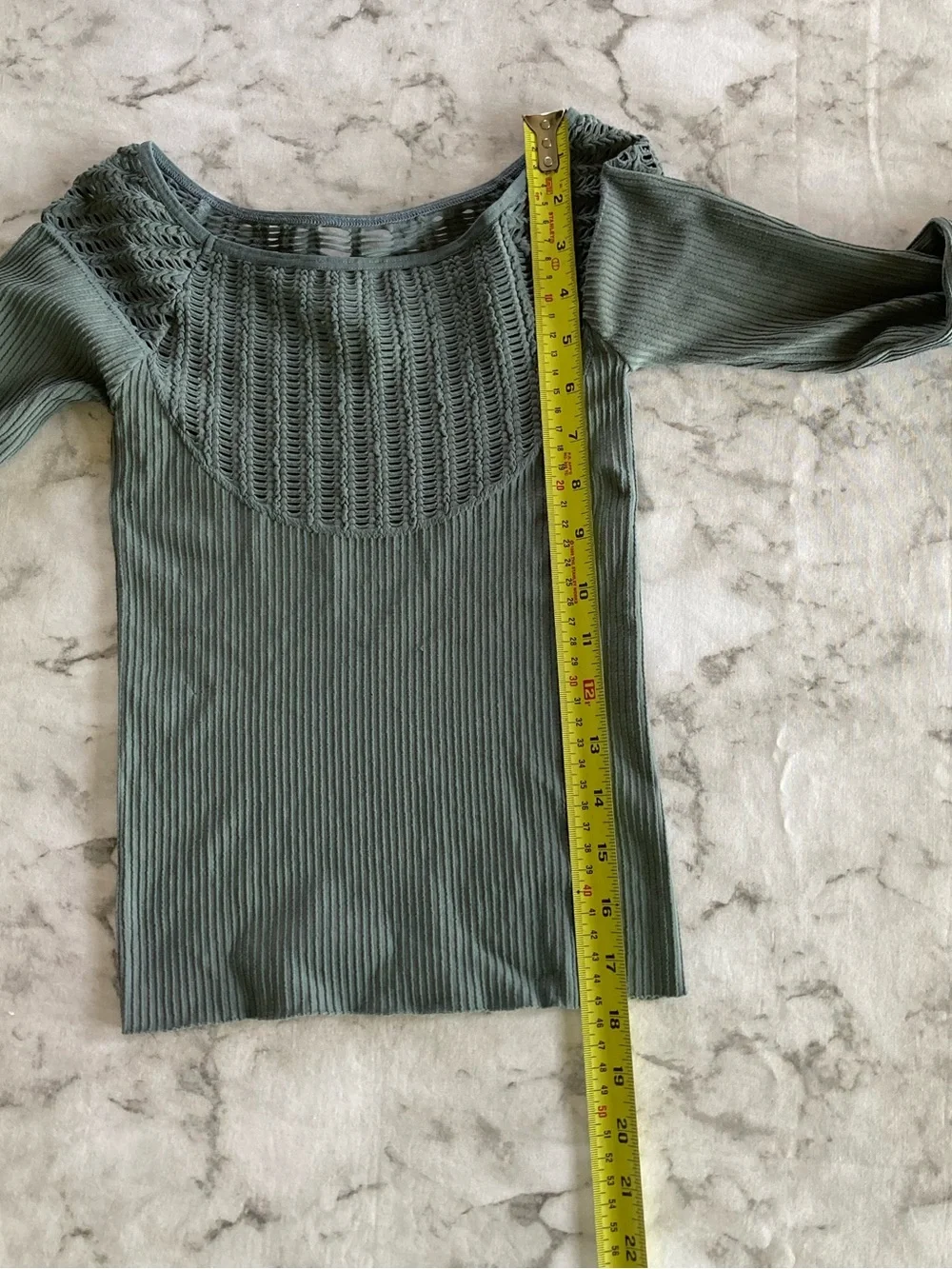 Free People fitted ribbed
